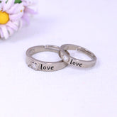 Valentine's Couple Silver Ring